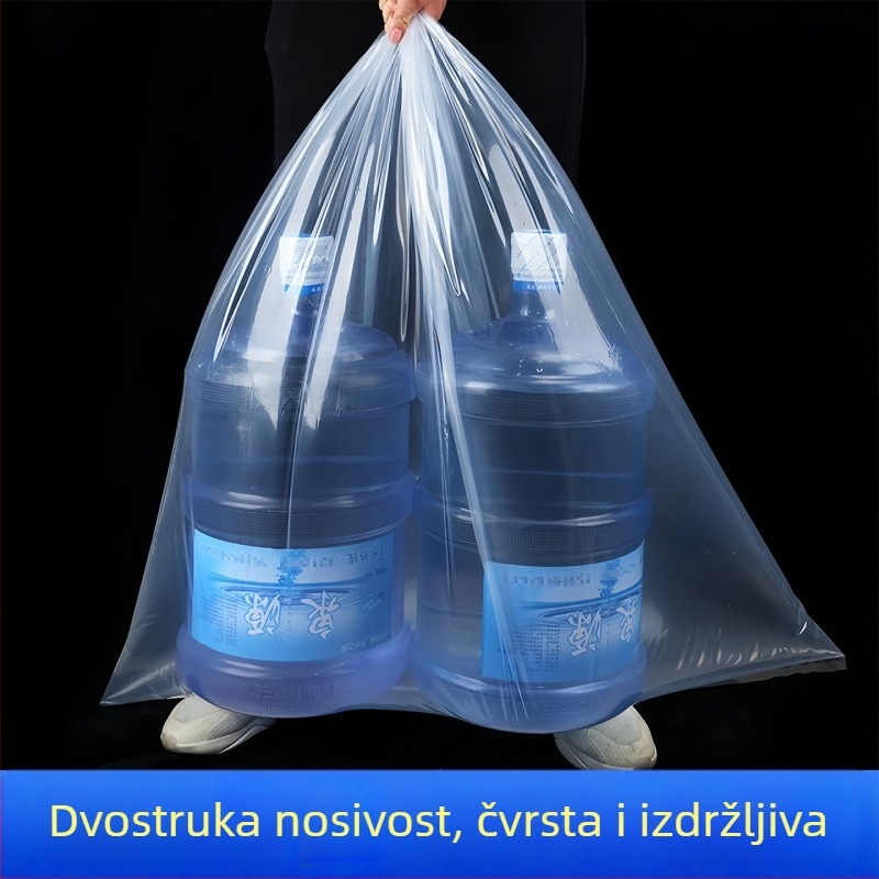 Plastična vrećica za hranu za kiseli kupus, prozirna, debela, velika, s ravnim otvorom za kimchi