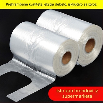 Vrećice za čuvanje svježine s plosnim otvorom, s prelomnim mehanizmom, prenosne rolne vrećice velike, srednje i male