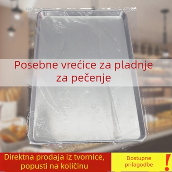 Prozirna jednokratna vrećica za kruh i posude za pečenje, zaštita od prašine i očuvanje svježine