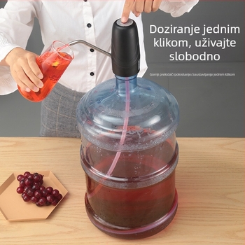 Električni automatski sifon za vino sa filtrom