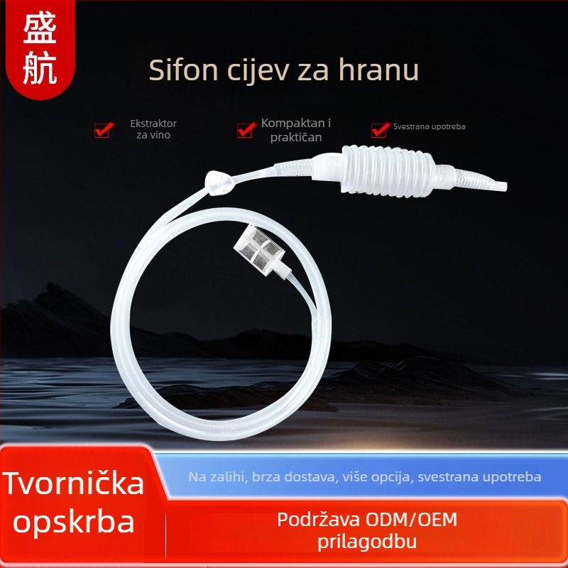Sifon za vino, ručni posluživač vina, kućna upotreba, uređaj za filtriranje bijelog vina, plastični