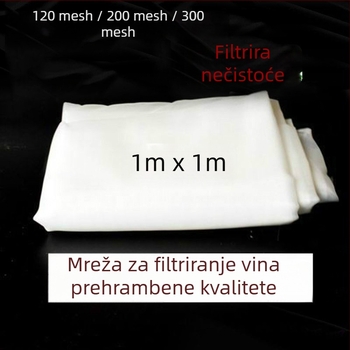Filter za domaće vino s izuzetno finom mrežom za crveno vino, rižino vino, bijelo vino i sojino mlijeko, prehrambena kvaliteta, kućna uporaba