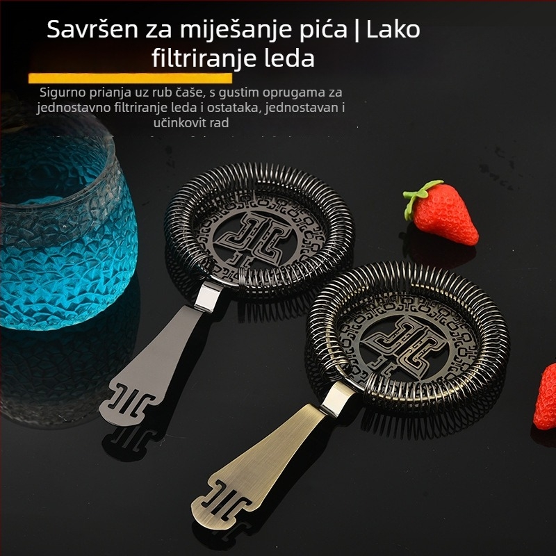 Filter za led s antiknim uzorkom, od nehrđajućeg čelika 304, za bar