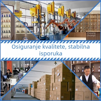 Set od nehrđajućeg čelika s bambusovim stalakom, 17-dijelni set za mliječni čaj i koktele