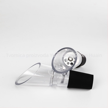 Plastični dekanter za vino, crna, zapremina 1–100 ml