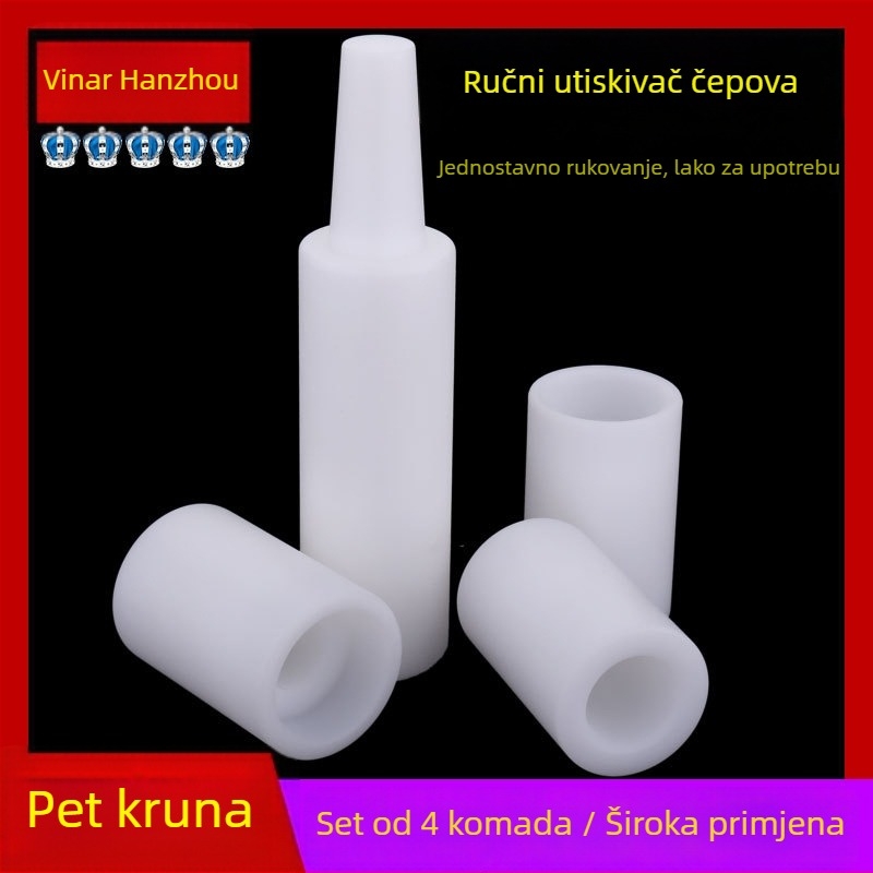 Ručni alat za postavljanje drvenog čepa u boce crvenog vina, model 5ZW