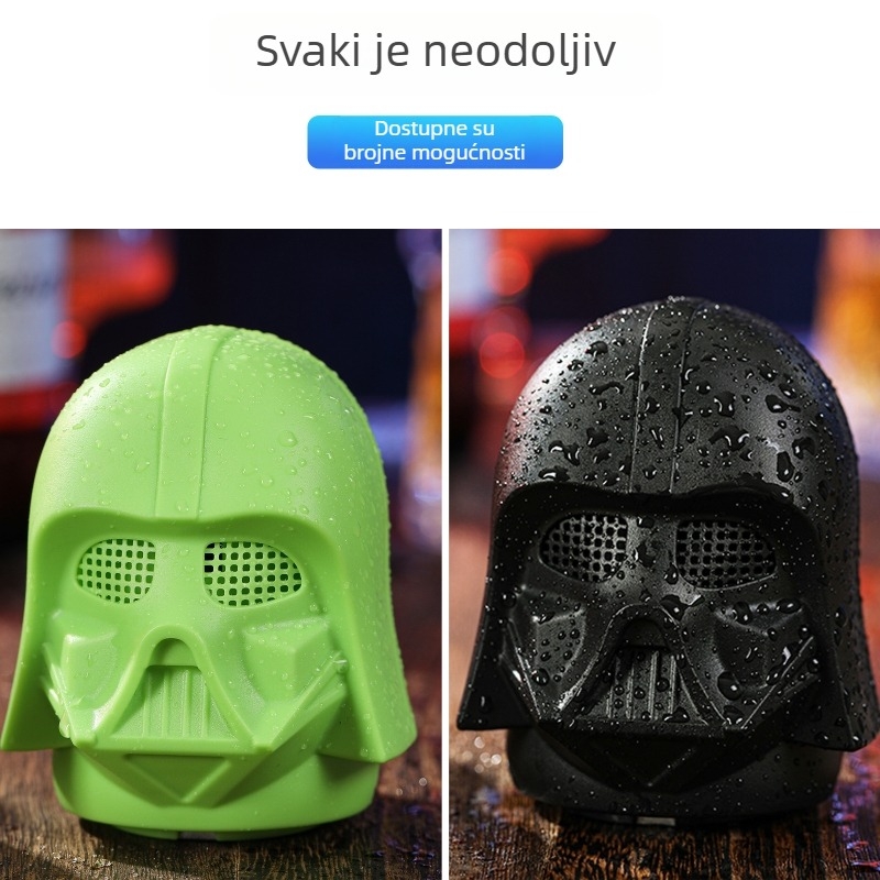 Automatski pritisni otvarač za boce, inspiriran Star Warsom, Crni Ratnik, od nehrđajućeg čelika.