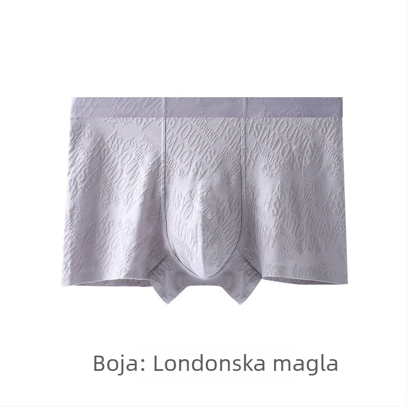 Muške boxerice od 100% pamuka, antibakterijske 7A, visoko gustoće vlakana, udobne i prozračne