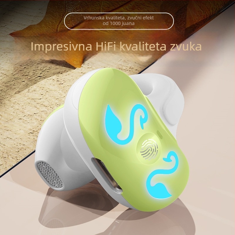 GD68 Bluetooth slušalice s klipom za sport – bežične stereo slušalice, zvuk kroz zrak, niska potrošnja, verzija 5.3, preko 8 sati trajanja