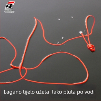 Shengteng 6–12 mm plivajuće spašavajuće uže – reflektirajuće, luminescentno za vodu i šnorkanje