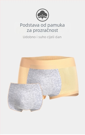 Muške gaćice s jastučićima za podizanje stražnjice, prozračna