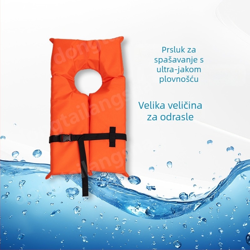 Pomorske jakne za spašavanje s visokog gustoće pjene, profesionalna kapulja za spašavanje i oprema za spašavanje.