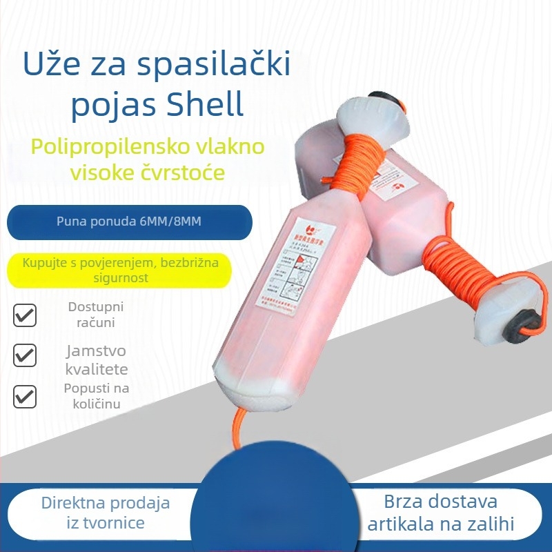 Spašavajuće užad za brod s kućištem