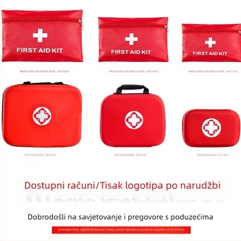16-dijelni EVA set za montažu u automobilu, hitna pomoć i preživljavanje na otvorenom, engleski jezik – set za prvu pomoć na engleskom jeziku