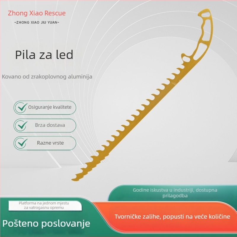 Prijenosna ručna pila za led, spašavanje na otvorenom, zimsko kampiranje