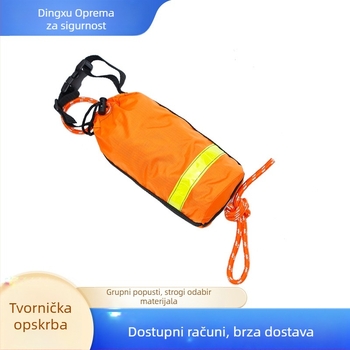 Torba za spašavanje s plutajućim i reflektirajućim užetom