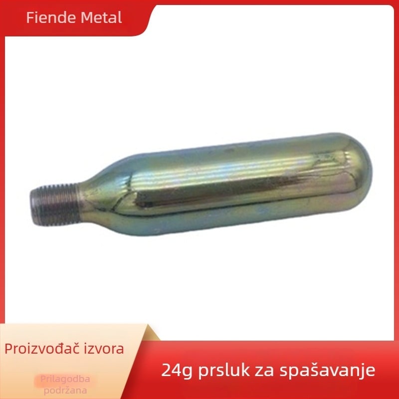 24 g CO2 mali čelični cilindar za napuhavanje prsluka za spašavanje, s 1/2 navojem