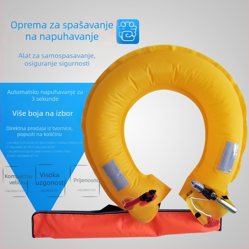 Naduvivi pojas za spašavanje oko struka s ručnim i automatskim brzom napuhivanjem