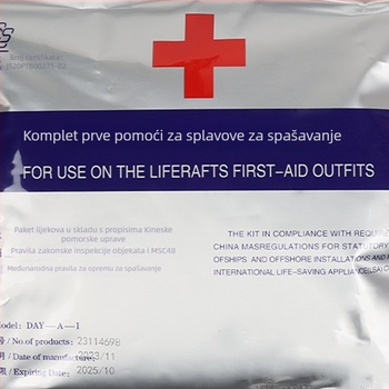 Prilagođeni komplet prve pomoći za plutajući čamac za spašavanje na vodi
