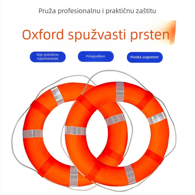 Odrasli plivački prsten od Oxford tkanine, za plivanje i raftanje, debeli plastični prsten spašavanja