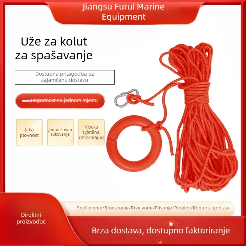 30 m plivajuće spašavajuće uže za plivanje, ronjenje i sigurnost na otvorenom