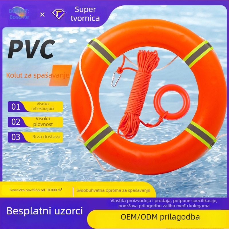 Spašavajući prsten od čvrste pjene – plutajući prsten za spašavanje za odrasle i djecu pri poplavama