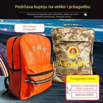 Kućni komplet za nuždu: materijali za gašenje požara, oprema za bijeg uslijed potresa, civilna zaštita i priprema za katastrofe