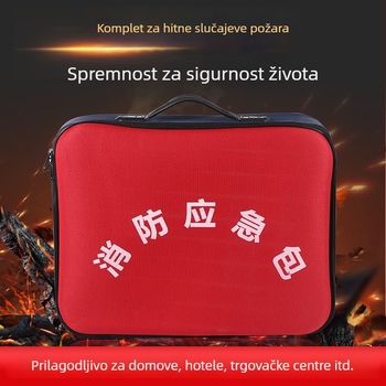 Požarni hitni komplet s torbom za spašavanje i kutijom za zalihe