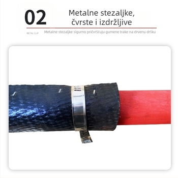 Šumski komplet za gašenje požara broj 2: metla broj 2 i alati za gašenje broj 2: bič za gašenje, gumeni mop, baklja za gašenje