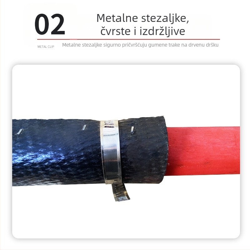 Šumski komplet za gašenje požara broj 2: metla broj 2 i alati za gašenje broj 2: bič za gašenje, gumeni mop, baklja za gašenje