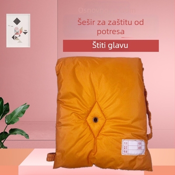 Kapuljača za zaštitu glave, otporna na vatru, za prevenciju katastrofa i potresa