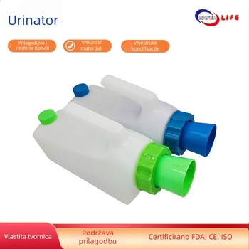 Urinal 1000 ml, medicinski za ležeće pacijente, unisex, prijenosan