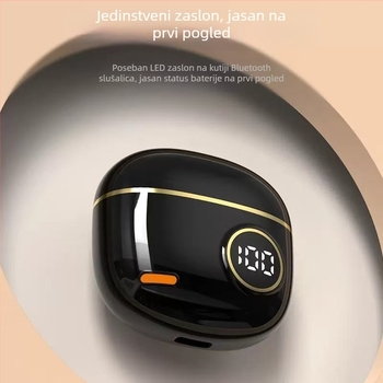2026 bežične Bluetooth slušalice s dugim trajanjem baterije, udobne za cijeli dan, redukcija buke, kompatibilne s Androidom, sportske slušalice u retro stilu