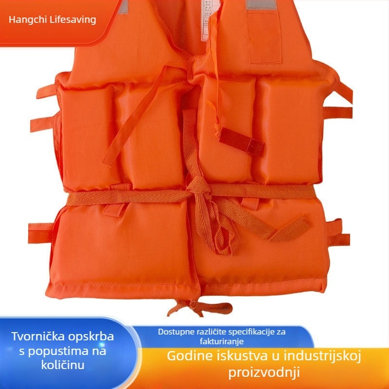 Dječji prsluk za spašavanje, standardni model, vodootporan plovni zaštitni prsluk za poplave, rafting i rad na brodu