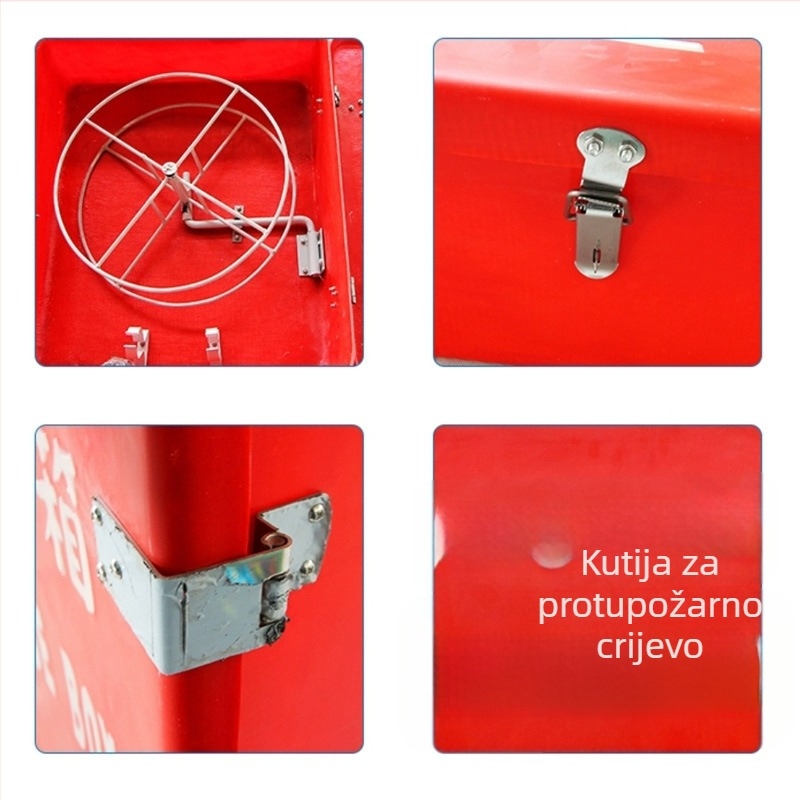 Kutija od vlaknastog stakla za brodsku upotrebu, oprema za gašenje požara, s debelim skladišnim pretincem i nosačem