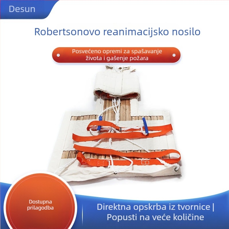 Robertson morska nosila – sklopaiva nosila od platna za spašavanje na vodi, prijenosna najlon konstrukcija