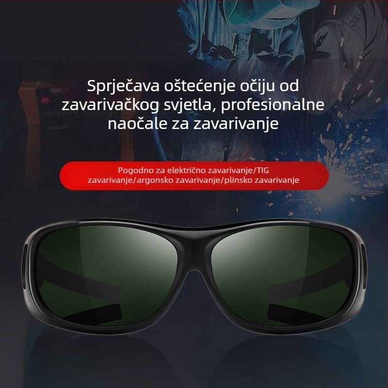 Nova dizajnerska zaštitna naočala za zavarivanje – za električno, lasersko i TIG zavarivanje – zaštita od odsjaja