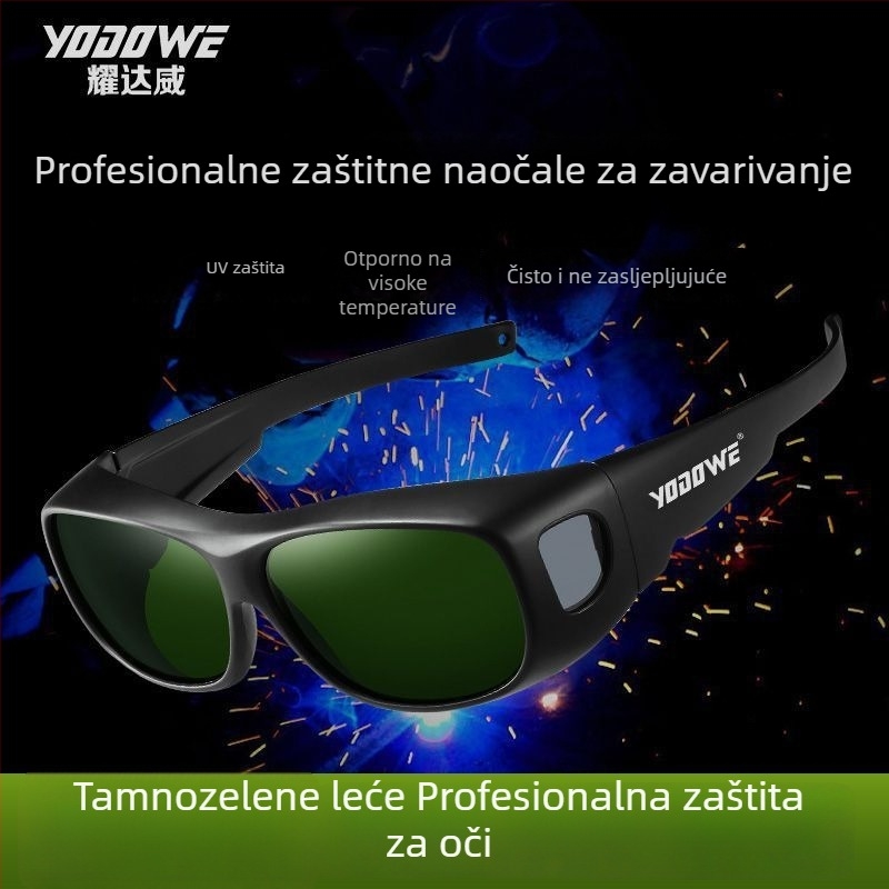 Naočale za zavarivače — zaštitne naočale za lasersko i TIG zavarivanje, protiv odsjaja, zaštita od zamora očiju, naočale za argon-obluk