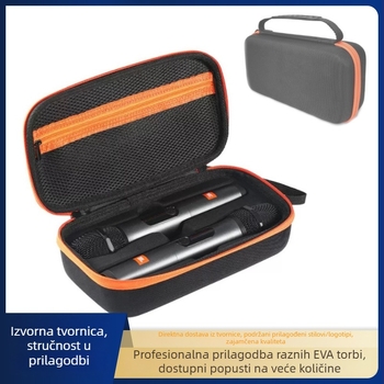 JBL bežična dvostruka mikrofonska torba s EVA etuijem za vanjska putovanja