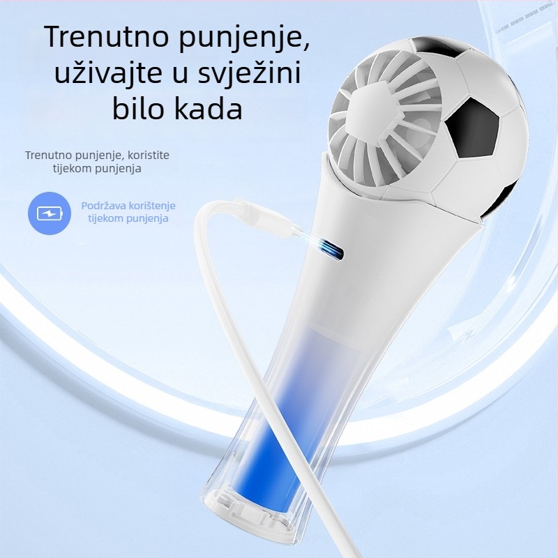 Mini USB prijenosni ventilator za hlađenje nogometa na Svjetskom prvenstvu 2026 – poklon