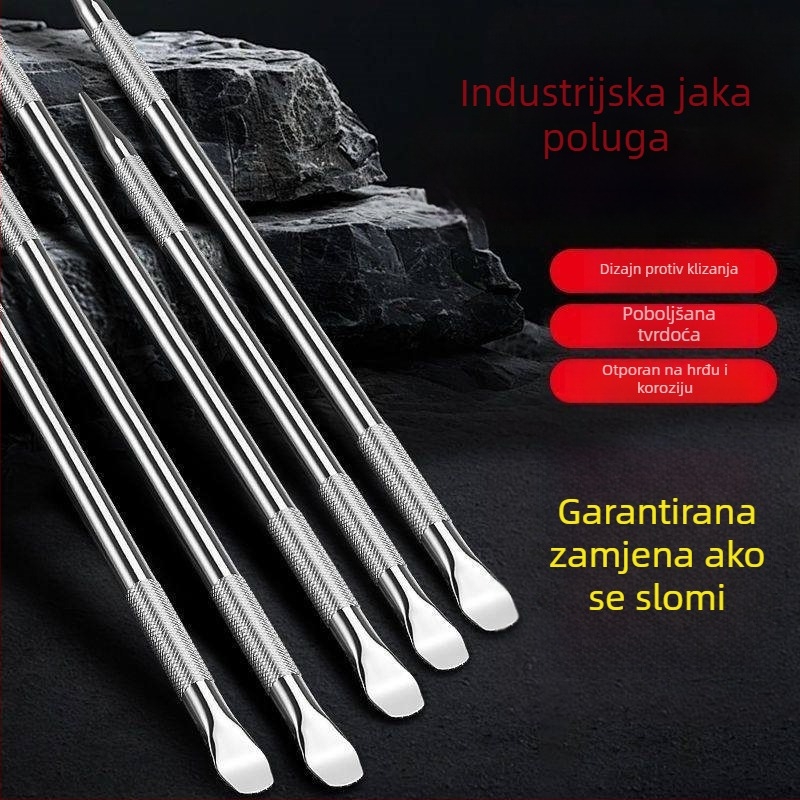 Pry Bar visoke tvrdoće od krom-vanadijskog čelika, za vozila, nehrđajući čelični stezač užadi za kamione, alat za polugu