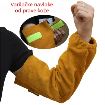 Kožni rukav za zavarivanje, otporan na toplinu i iskru