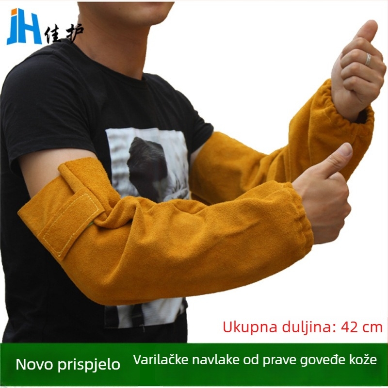 Kožni rukav za zavarivanje, otporan na toplinu i iskru