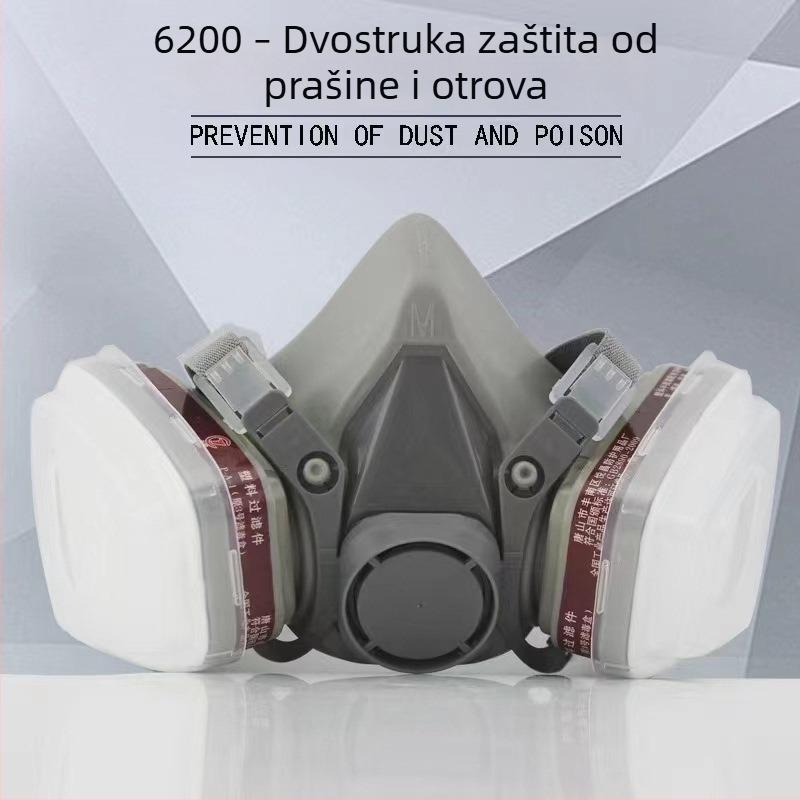 Mingsen 6200 KN95 respirator s aktivnim ugljem za raspršivanje boje