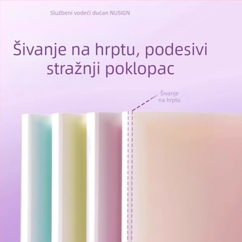 Deli NS518 Daylight Whisper serija A4 mapa s višeslojnih prozirnim džepovima za ispitne papire