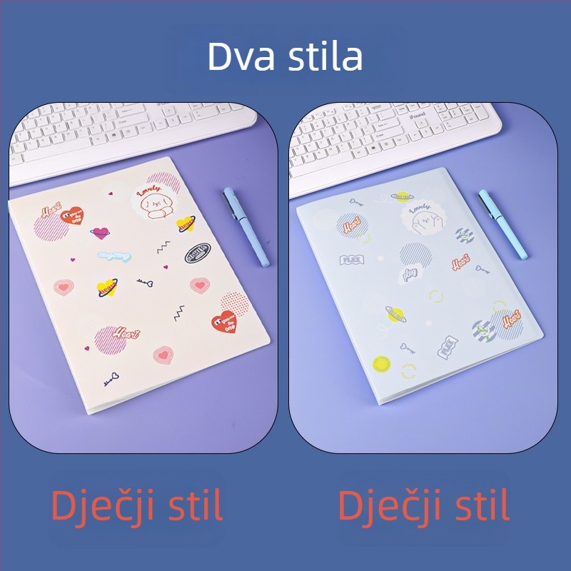 A4 Organizator trudnoće i prenatalnih pregleda — proziran višeslojni folder za dokumente