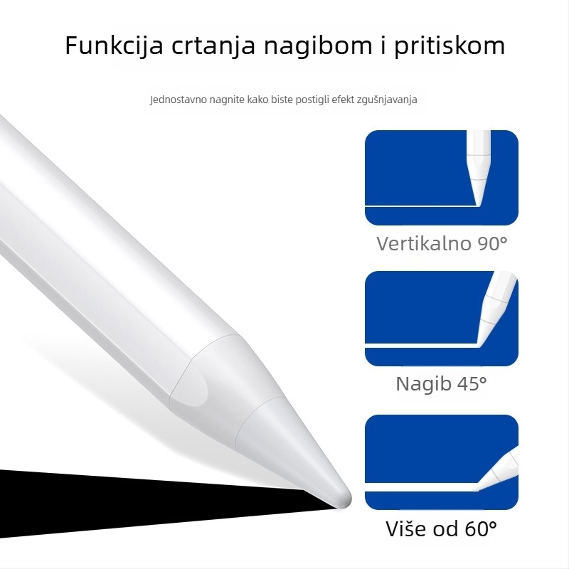 Apple Pencil druge generacije – kapacitivni stylus za iPad za crtanje na tabletu