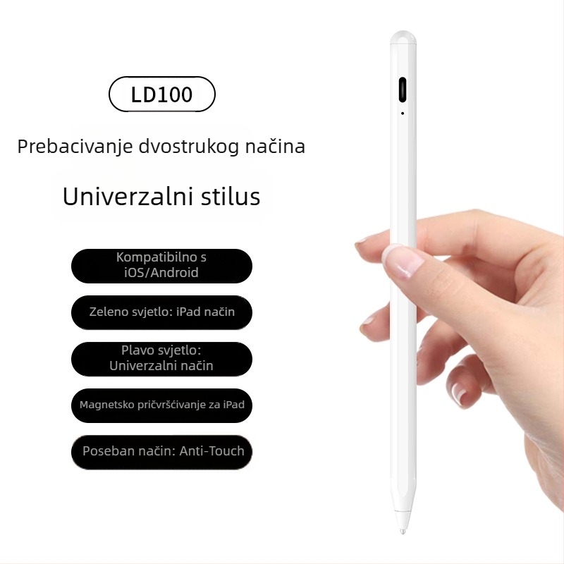 Apple Pencil druge generacije – kapacitivni stylus za iPad za crtanje na tabletu