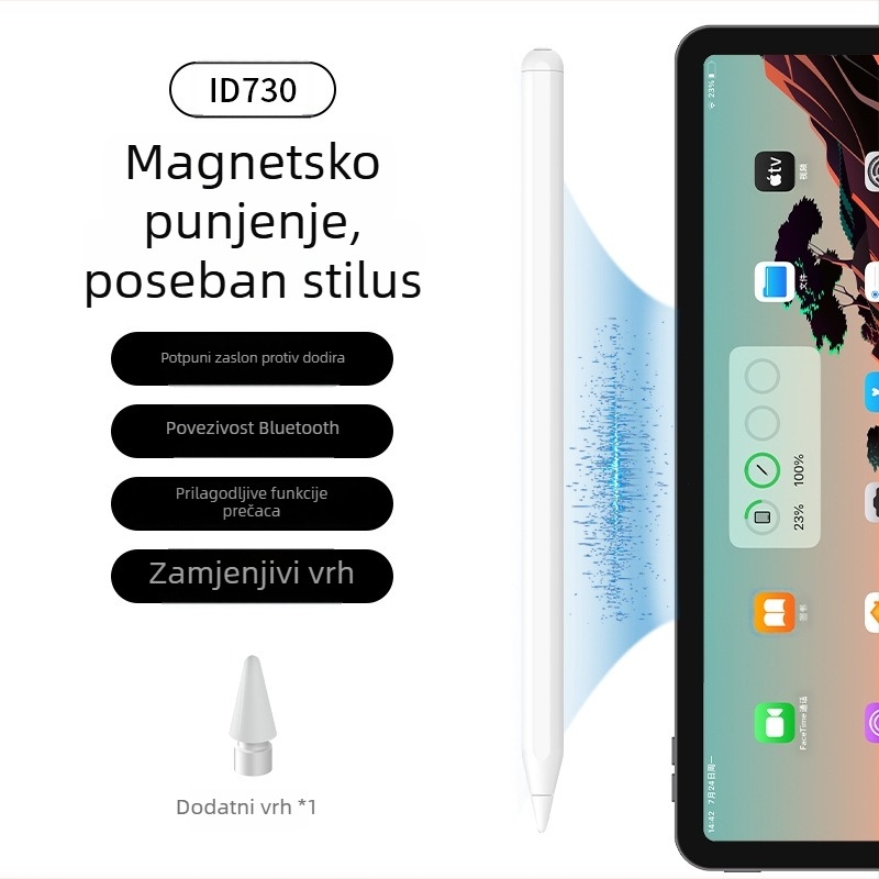 Apple Pencil druge generacije – kapacitivni stylus za iPad za crtanje na tabletu