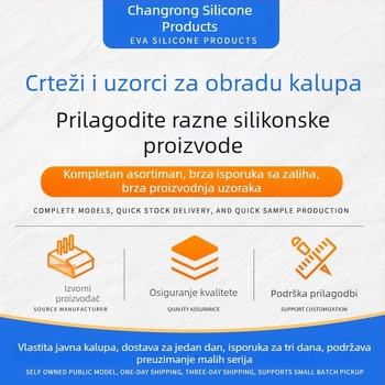 Prilagođena silikonska zaštitna navlaka za čašu vode, cilindričnog pravokutnog oblika, protuklizna i izolacijska – izrađeno prema crtežima i uzorcima